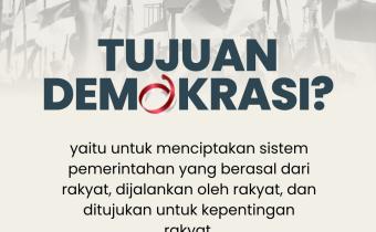 Bawaslu Kabupaten Tegal Edukasi Masyarakat tentang Tujuan Demokrasi