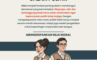 Etika Politik Jadi Pilar Demokrasi Bermartabat, Bawaslu Kabupaten Tegal Ajak Masyarakat Utamakan Nilai Moral