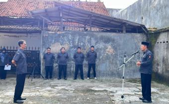 Apel Perdana Pasca Lebaran, Ketua Bawaslu Kab.Tegal Tekankan Peningkatan Kinerja