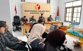 Halal Bihalal Jadi Ajang Perkuat Kekompakan Bawaslu Kabupaten Tegal