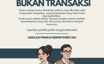 Suara Rakyat Bukan Transaksi