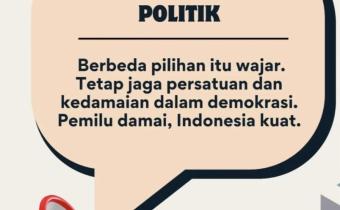 Bijak di Tahun Politik: Berbeda Pilihan Tetap Jaga Persatuan