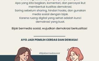 Bawaslu Kabupaten Tegal Ajak Masyarakat Jadi Warga Digital Bertanggung Jawab untuk Wujudkan Demokrasi Berkualitas