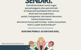 Bawaslu Kabupaten Tegal Ajak Masyarakat Aktif Jaga Demokrasi Lewat Kampanye Partisipatif