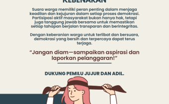 Berani Bicara Demi Kebenaran, Bawaslu Tegal Ajak Warga Aktif Jaga Demokrasi