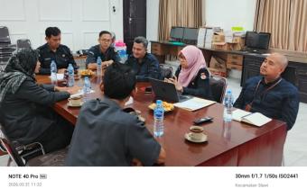 BAWASLU KABUPATEN TEGAL MENGIKUTI RAPAT SINKRONISASI PERSIAPAN PLENO TERBUKA PDPB TRIWULAN I TAHUN 2026