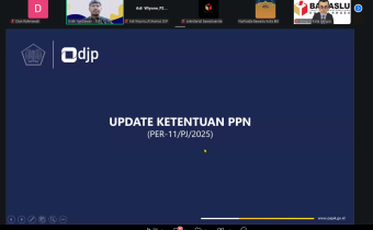 Bawaslu Kabupaten Tegal Ikuti Sosialisasi PER-11/PJ/2025 Secara Daring