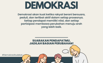 Dari Warga untuk Demokrasi: Suara Rakyat Jadi Kunci Perubahan
