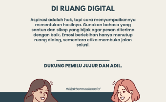 Santun di Ruang Digital, Kunci Jaga Demokrasi Tetap Sehat