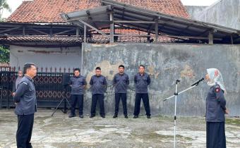 Awali Pekan dengan Semangat, Bawaslu Kabupaten Tegal Perkuat Soliditas Lewat Apel Pagi