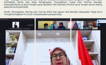 TERUNGKAP! Rapat Online Ini Jadi Kunci Rahasia Bawaslu Tegal Tingkatkan Pengawasan Pemilu