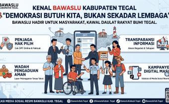 Bawaslu Kabupaten Tegal: "Demokrasi Butuh Kita, Bukan Sekadar Lembaga"