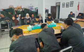 Bawaslu Kabupaten Tegal Matangkan Agenda Pekan Ini Lewat Rapat Internal