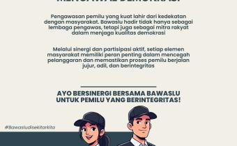 Bawaslu Kabupaten Tegal Perkuat Kedekatan dengan Masyarakat dalam Mengawal Demokrasi