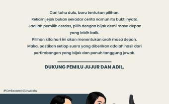 Bawaslu Kabupaten Tegal Ajak Masyarakat Jadi Pemilih Cerdas Lewat Edukasi Rekam Jejak Calon