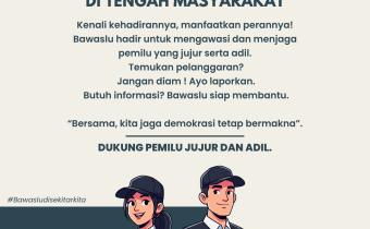 Bawaslu Kabupaten Tegal Tegaskan Peran Pengawasan, Ajak Masyarakat Aktif Jaga Demokrasi