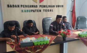 Gelar Rapat Internal, Bawaslu Kabupaten Tegal Bahas Agenda Strategis Mingguan