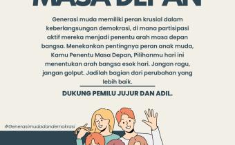“Kamu Penentu Masa Depan”: Seruan Bawaslu Kabupaten Tegal untuk Generasi Muda Tidak Golput