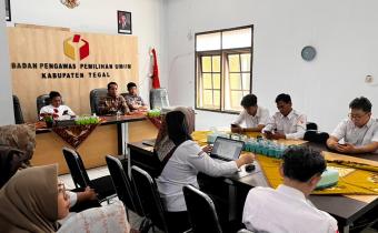 Perkuat Sinergi, Bawaslu Kabupaten Tegal Gandeng Forkopimda dan Media