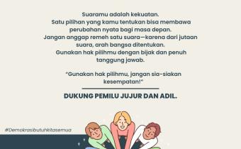 *SETIAP SUARA BERARTI: BAWASLU KABUPATEN TEGAL AJAK MASYARAKAT GUNAKAN HAK PILIH SECARA BIJAK*