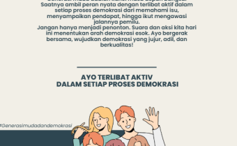 Dari Anak Muda untuk Demokrasi Berkualitas