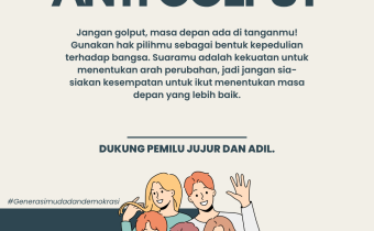 Generasi Muda Anti Golput: Suara Anak Muda Jadi Penentu Masa Depan Bangsa
