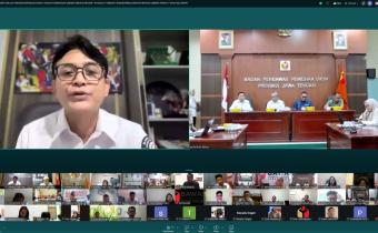 Bawaslu Kabupaten Tegal Ikuti Kegiatan Analisis Harmonisasi UU Pemilu dan KUHP Secara Daring