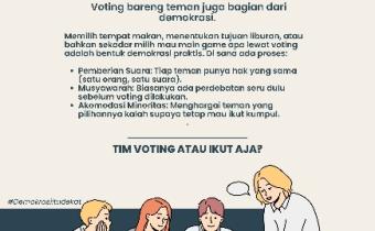 Bawaslu Kabupaten Tegal: Membangun Kesadaran Demokrasi Mulai dari Meja Makan