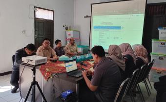 Bawaslu Kabupaten Tegal Matangkan Data Dukung Monev melalui Review DIP Semester I 2026