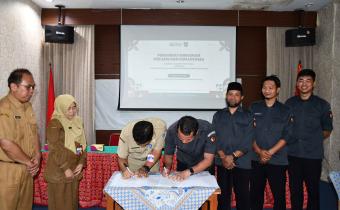 Bawaslu Kabupaten Tegal Jalin Kerja Sama dengan Dinas Perpustakaan dan Kearsipan Kabupaten Tegal