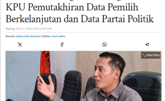 Bawaslu Kab Tegal Awasi Agenda KPU Pemutakhiran Data Pemilih Berkelanjutan dan Data Partai Politik   Artikel ini telah tayang di TribunJateng.com dengan judul Bawaslu Kab Tegal Awasi Agenda KPU Pemutakhiran Data Pemilih Berkelanjutan dan Data Partai Politik, https://jateng.tribunnews.com/jawa-tengah/1252795/bawaslu-kab-tegal-awasi-agenda-kpu-pemutakhiran-data-pemilih-berkelanjutan-dan-data-partai-politik?lgn_method=google&google_btn=onetap. Penulis: Desta Leila Kartika | Editor: muh radlis