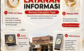 Maksimalkan Ketepatan Waktu, PPID Bawaslu Kabupaten Tegal Tetapkan Jadwal Dan Kanal Resmi Layanan Informasi