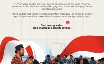 Dari Ruang Kelas ke Bilik Suara!” — Bawaslu Tegal Siapkan Generasi Pemilih Cerdas Sejak Dini