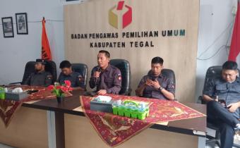 Bawaslu Kabupaten Tegal Gelar Rapat Pleno Persiapan Konsolidasi Demokrasi Bersama Partai Gerindra