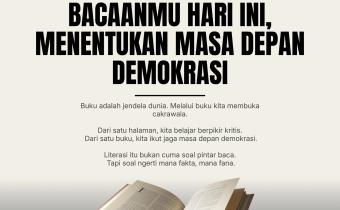 “Bukan Sekadar Hobi!” Bawaslu Kabupaten Tegal Ajak Generasi Muda Jaga Demokrasi Lewat Budaya Membaca
