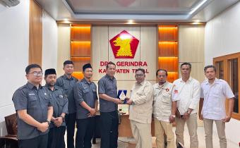 Pastikan Data Parpol Akurat, Bawaslu Kabupaten Tegal Kunjungi DPC Gerindra Kab.Tegal