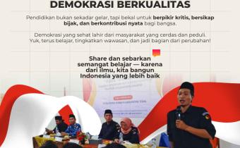 Bawaslu Kabupaten Tegal Dorong Peran Pendidikan Tinggi Untuk Demokrasi Berkualitas