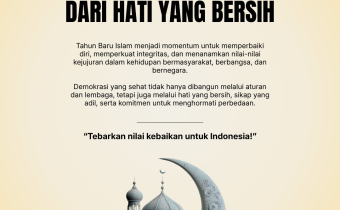 Peringati Tahun Baru Islam 1448 H, Bawaslu Kabupaten Tegal Serukan Pesan "Demokrasi Sehat Dimulai dari Hati yang Bersih"