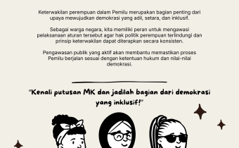 Wujudkan Demokrasi Inklusif, Bawaslu Kabupaten Tegal Ajak Masyarakat Awasi Keterwakilan Perempuan dalam Pemilu