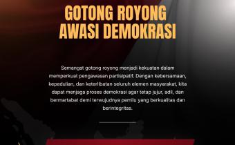 Gotong Royong Awasi Demokrasi: Semangat Hari Lahir Pancasila untuk Pengawasan Partisipatif