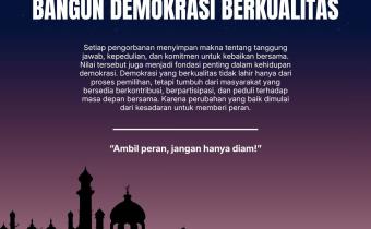 Bawaslu Kabupaten Tegal Ajak Masyarakat Bangun Demokrasi Berkualitas melalui Nilai Pengorbanan