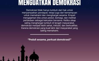 Bawaslu Kabupaten Tegal: Menguatkan Empati, Menguatkan Demokrasi melalui Semangat Idul Adha