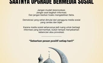Muharram 1448 H: Bawaslu Kabupaten Tegal Ajak Warga “Upgrade” Bermedia Sosial, Lawan Hoaks dan Provokasi