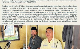 Konsolidasi Demokrasi: Belajar dari Tokyo untuk Mewujudkan Pemilu yang Aman, Transparan, dan Bebas Politik Uang