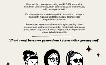 30% Keterwakilan Perempuan Adalah Komitmen Demokrasi, Bawaslu Kabupaten Tegal Ajak Masyarakat Awasi Bersama