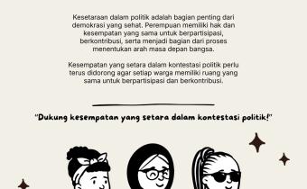 Bawaslu Kabupaten Tegal Dorong Keterwakilan Perempuan dalam Politik untuk Demokrasi yang Setara