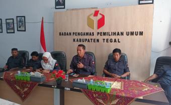Perkuat Sinergi Internal, Bawaslu Kabupaten Tegal Bahas Agenda Penting Sepekan