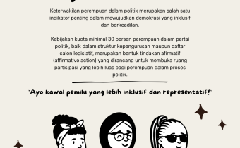 30 Persen Perempuan, Langkah Menuju Politik Berkeadilan