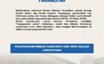 Bawaslu Kabupaten Tegal Tegaskan Keterbukaan Informasi Publik Bukan Sekadar Formalitas Belaka