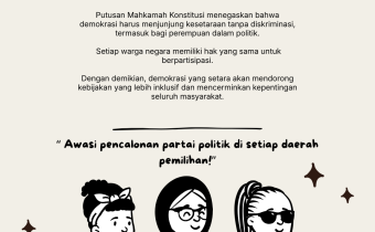Putusan MK Tegas, Demokrasi Harus Setara